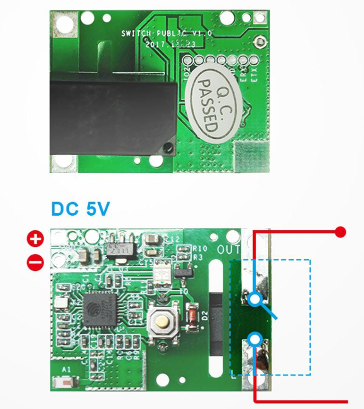 EWELINK SONOFF 5V WIFI 원격 미니 스위치 사용법