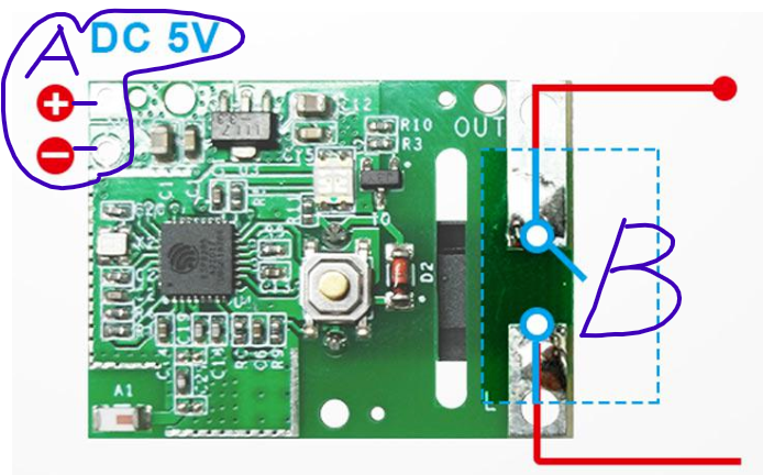 EWELINK SONOFF 5V WIFI 원격 미니 스위치 사용법